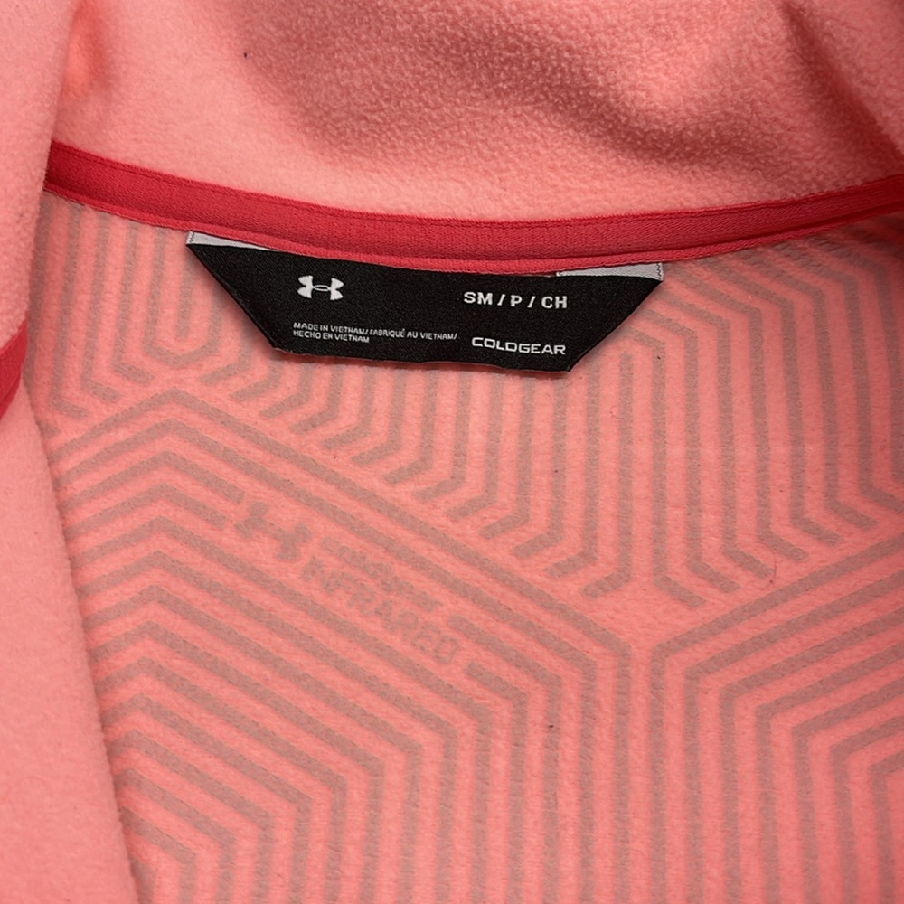 Ua Infared Coldgear Zip Jacket Small Euc - image 5